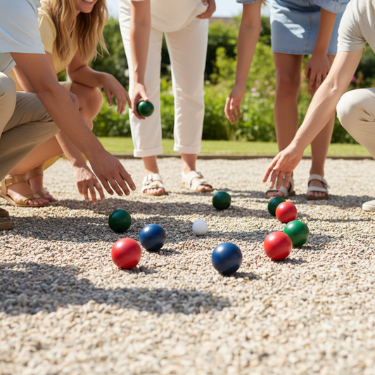 Jeu de boules spelen