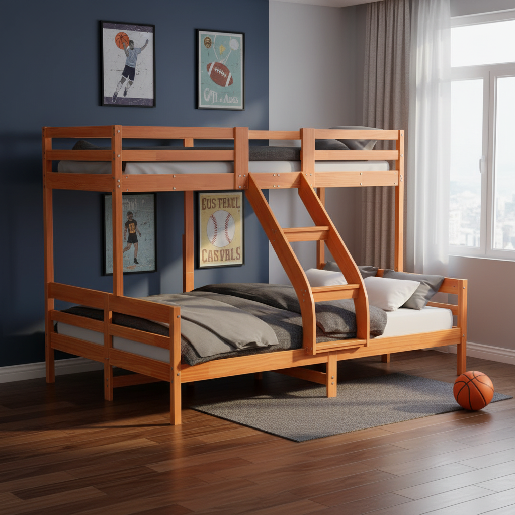 Jongenskamer met stapelbed