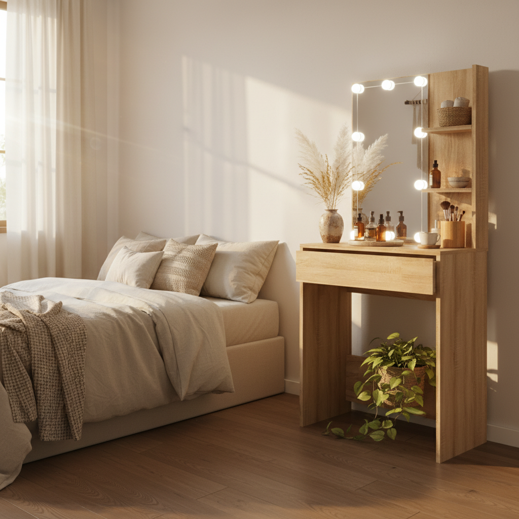 Kaptafel sonoma eiken - verbeterde schaal