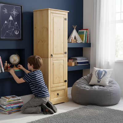 Kast in jongenskamer