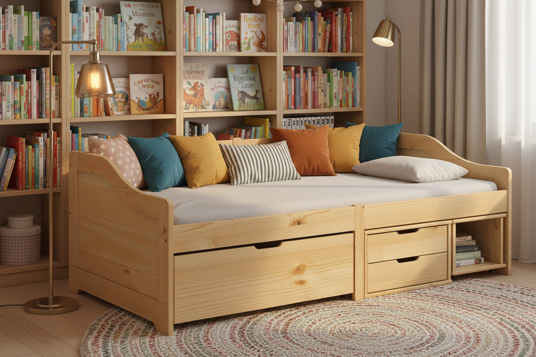 Kinderbed Azalea als leeshoek