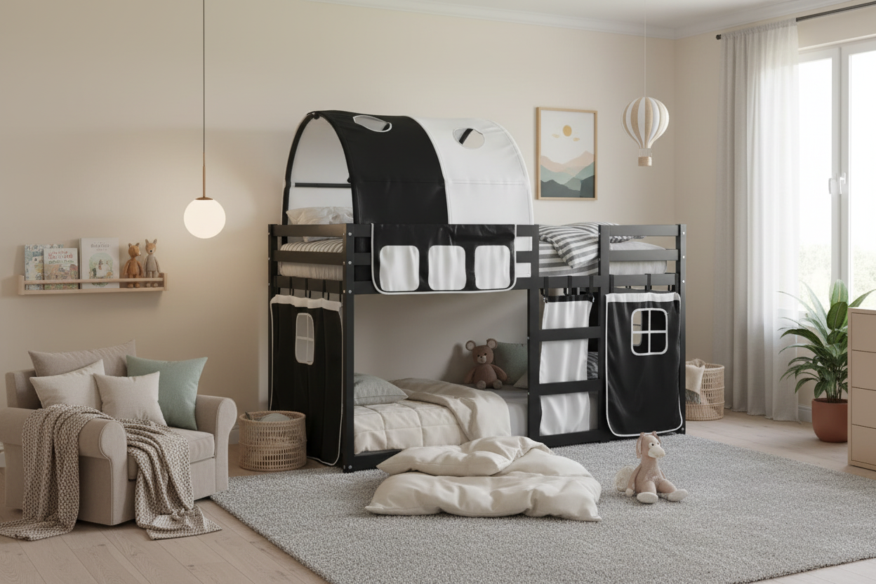 Kinderbed Kevin in rustige kinderkamer