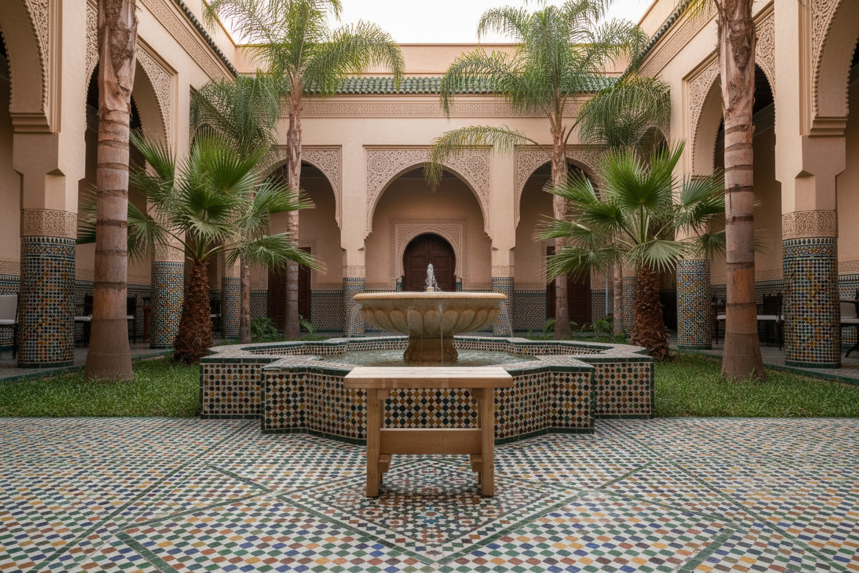 Krukbank Marrakech Marokko