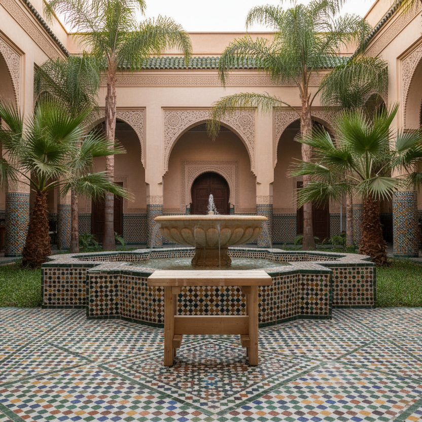 Krukbank Marrakech Marokko