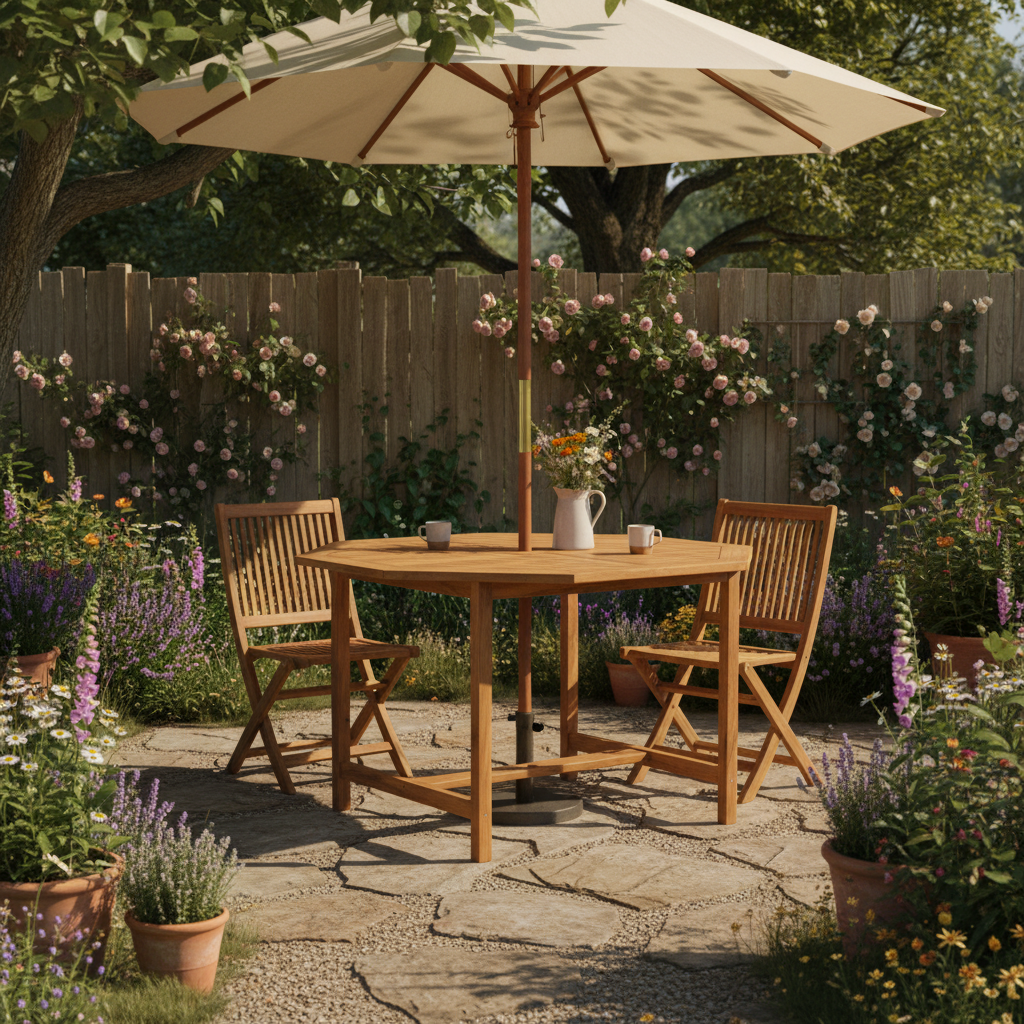 Landelijke cottage tuin