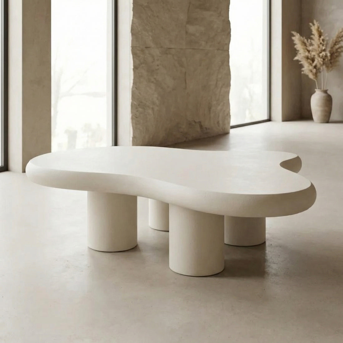 Liora Flow Salontafel – Crème Organisch Meesterwerk – foto 4