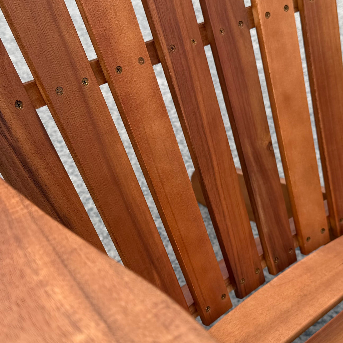 Hardhouten Adirondack stoel Tavira – houten relaxstoel met brede armleuningen – Acacia – foto 3