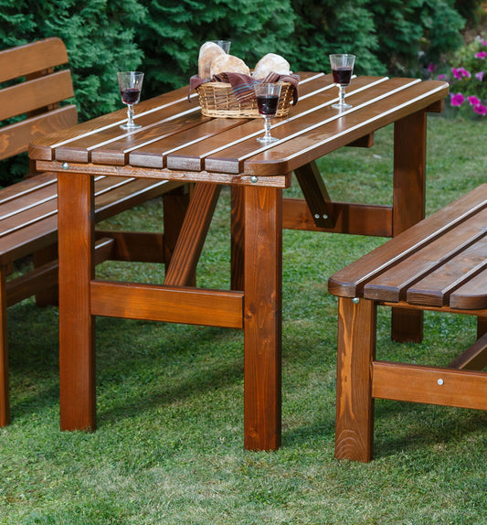 LUX Tuintafel 150 cm - tweede keuze – Vuren – foto 3