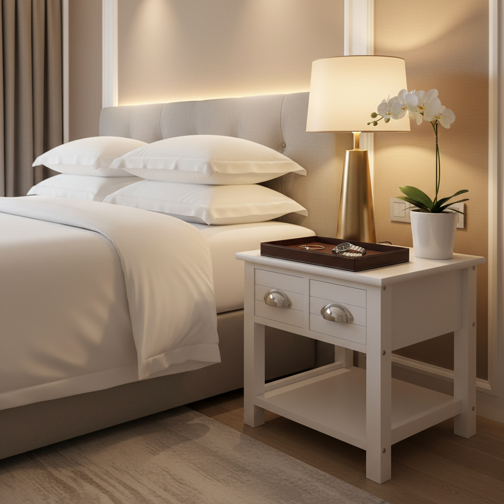 Luxe hotel slaapkamer