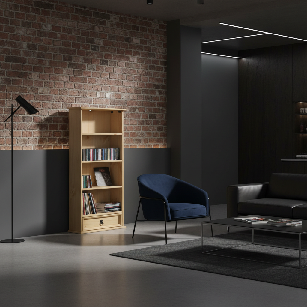 Luxe loft met donkere tinten