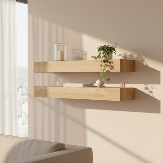 Luxe warme woonkamer — breed