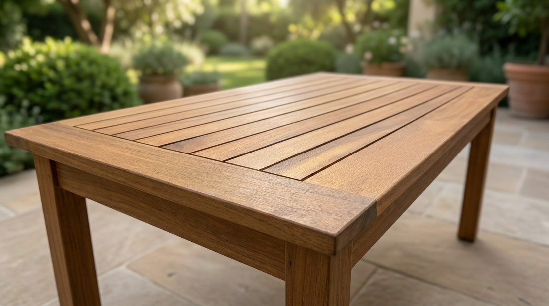 Hardhouten tuintafel 144 x 75 cm – Acacia – foto 4