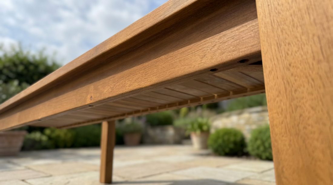 Hardhouten tuintafel 144 x 75 cm – Acacia – foto 5