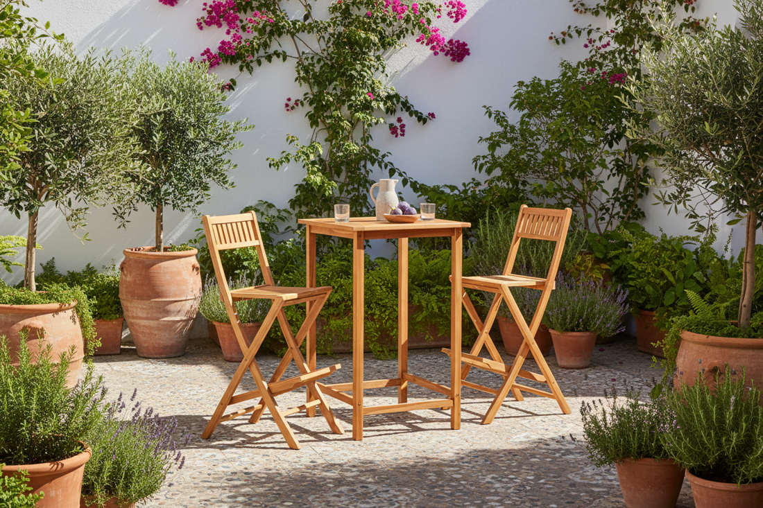 Mediterranean courtyard garden