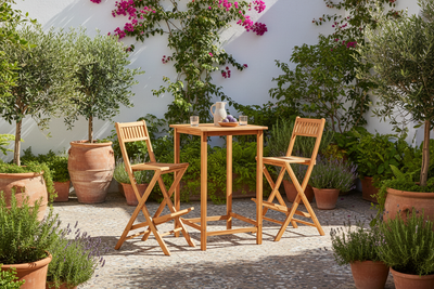 Mediterranean courtyard garden