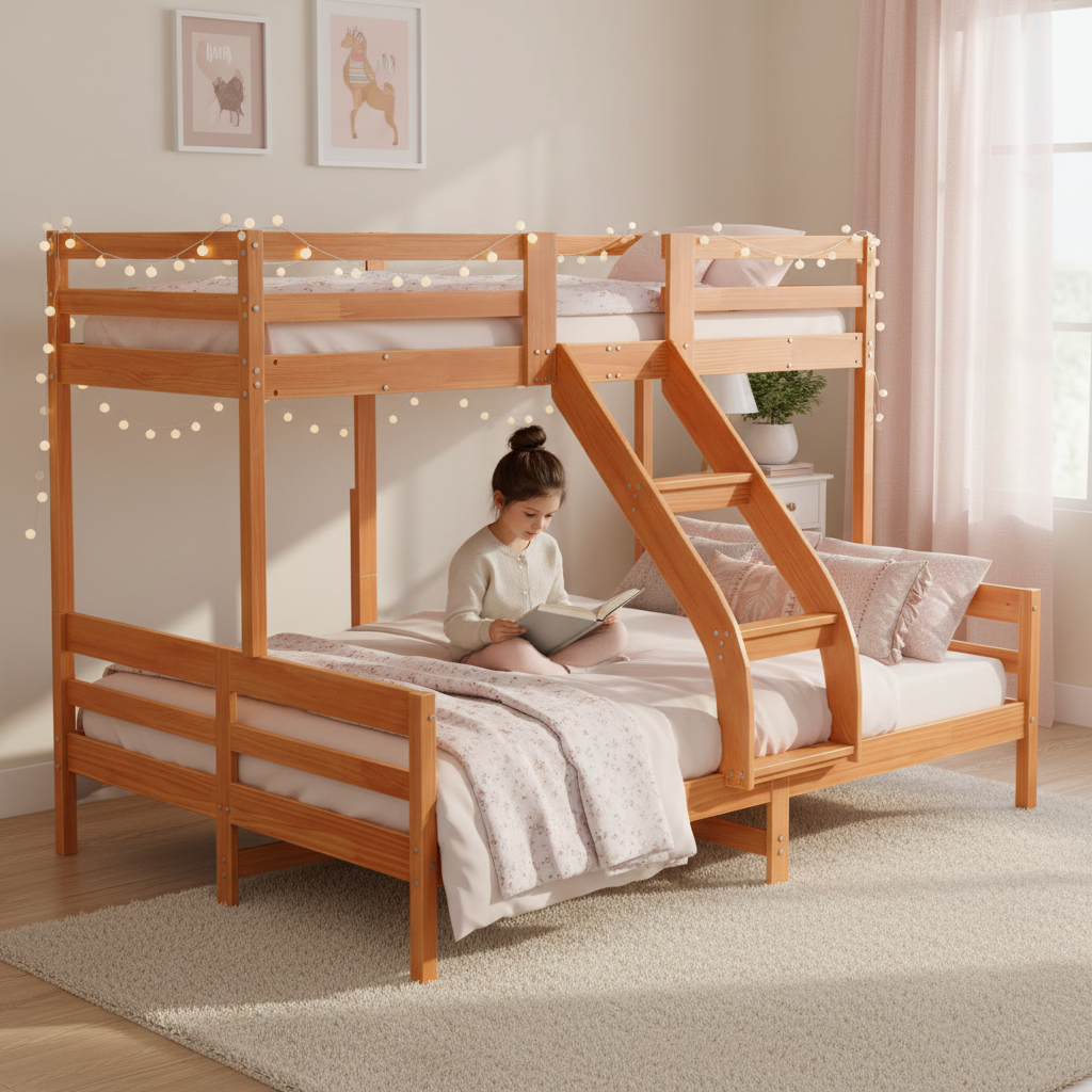 Meisjeskamer met stapelbed