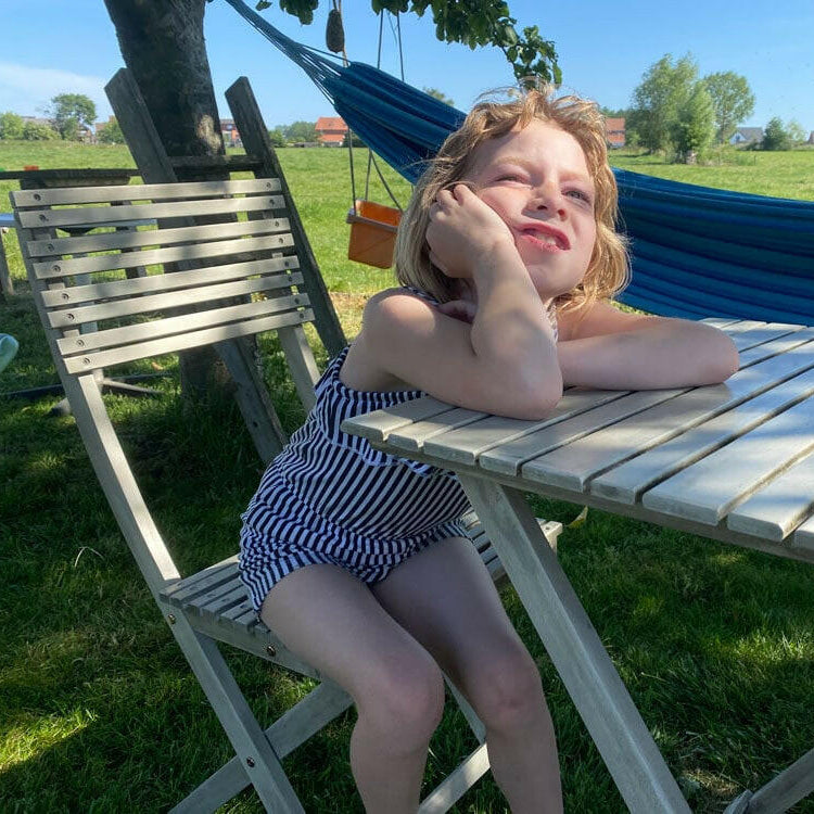 Mexico Bistro Set rond grijs Ø60 cm