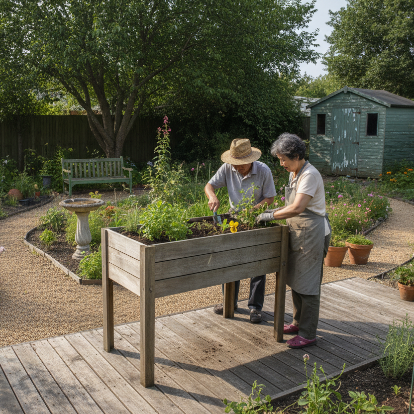Minigarden Liv authentieke achtertuin
