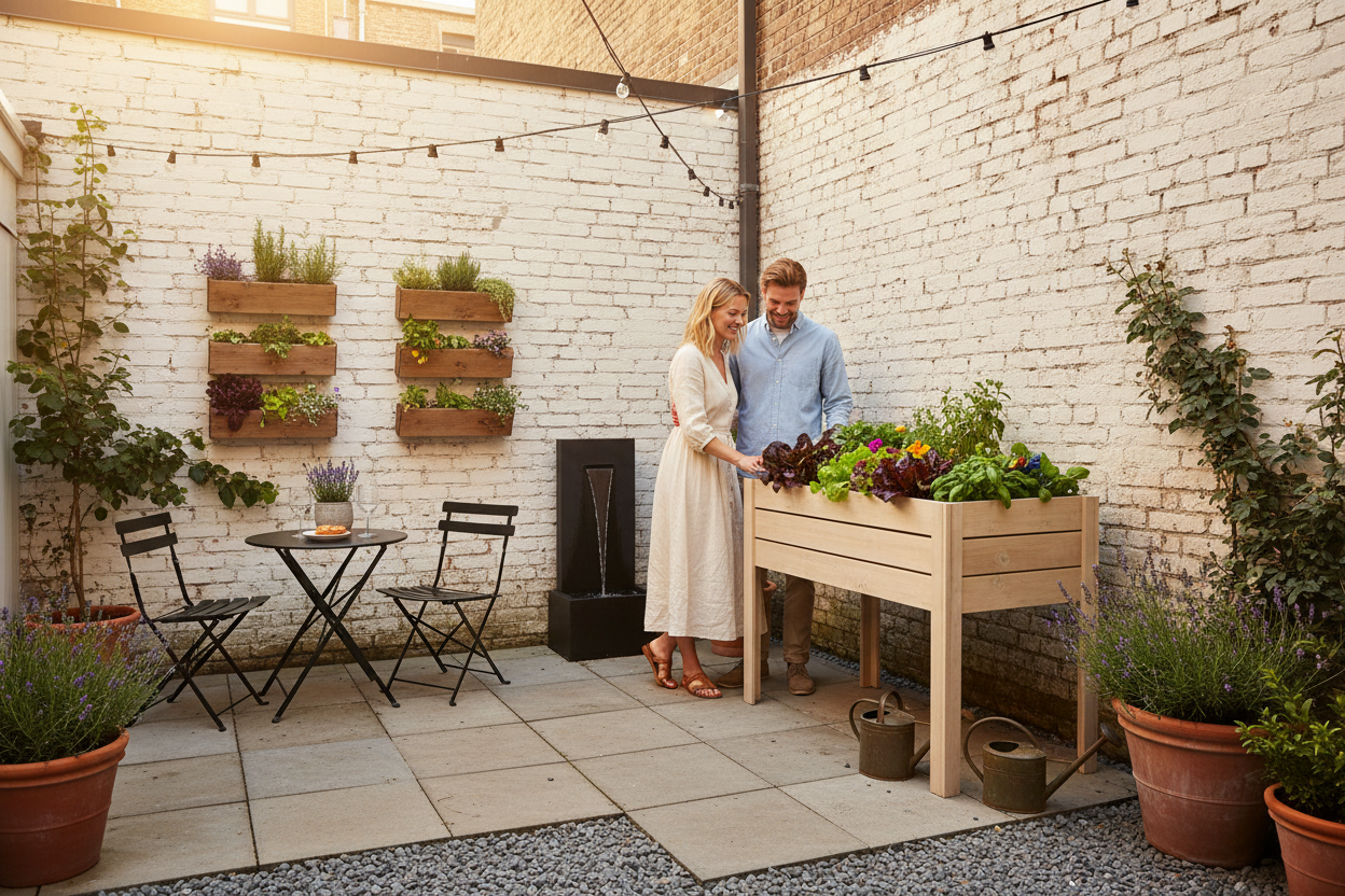 Minigarden Liv in trendy stadstuin