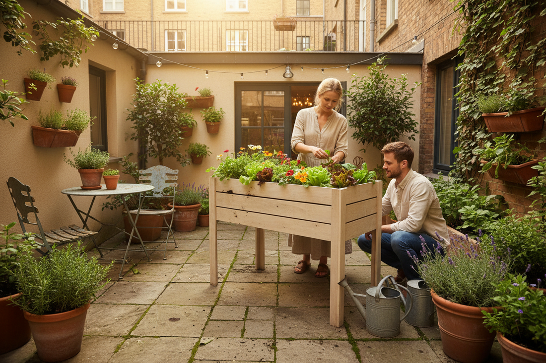Minigarden Liv realistische stadstuin