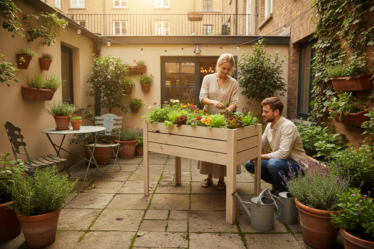 Minigarden Liv realistische stadstuin
