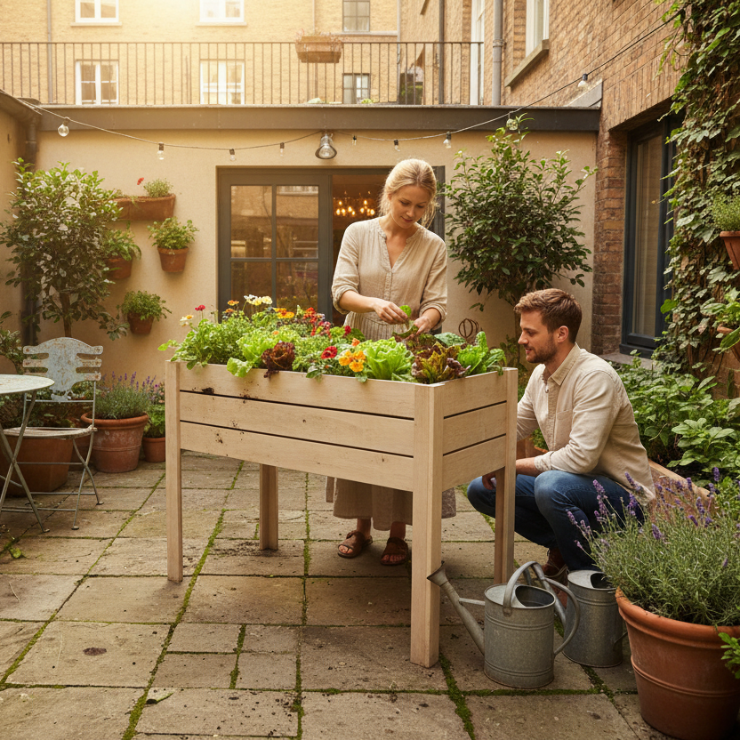 Minigarden Liv realistische stadstuin