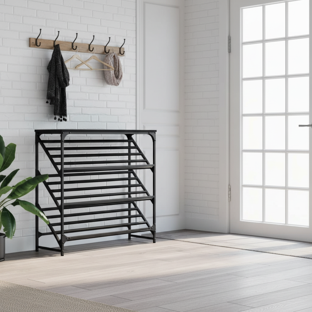 Modern apartment entryway