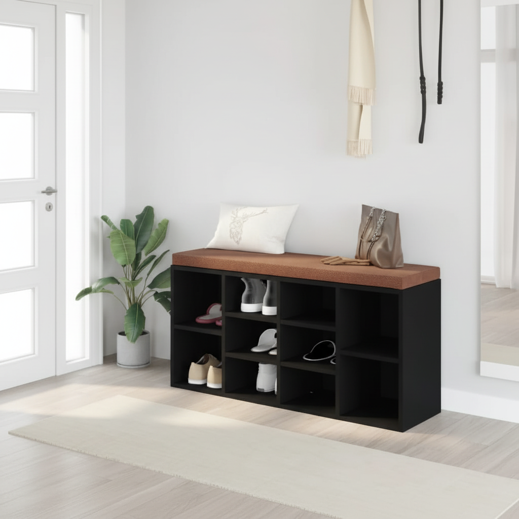 Modern apartment entryway