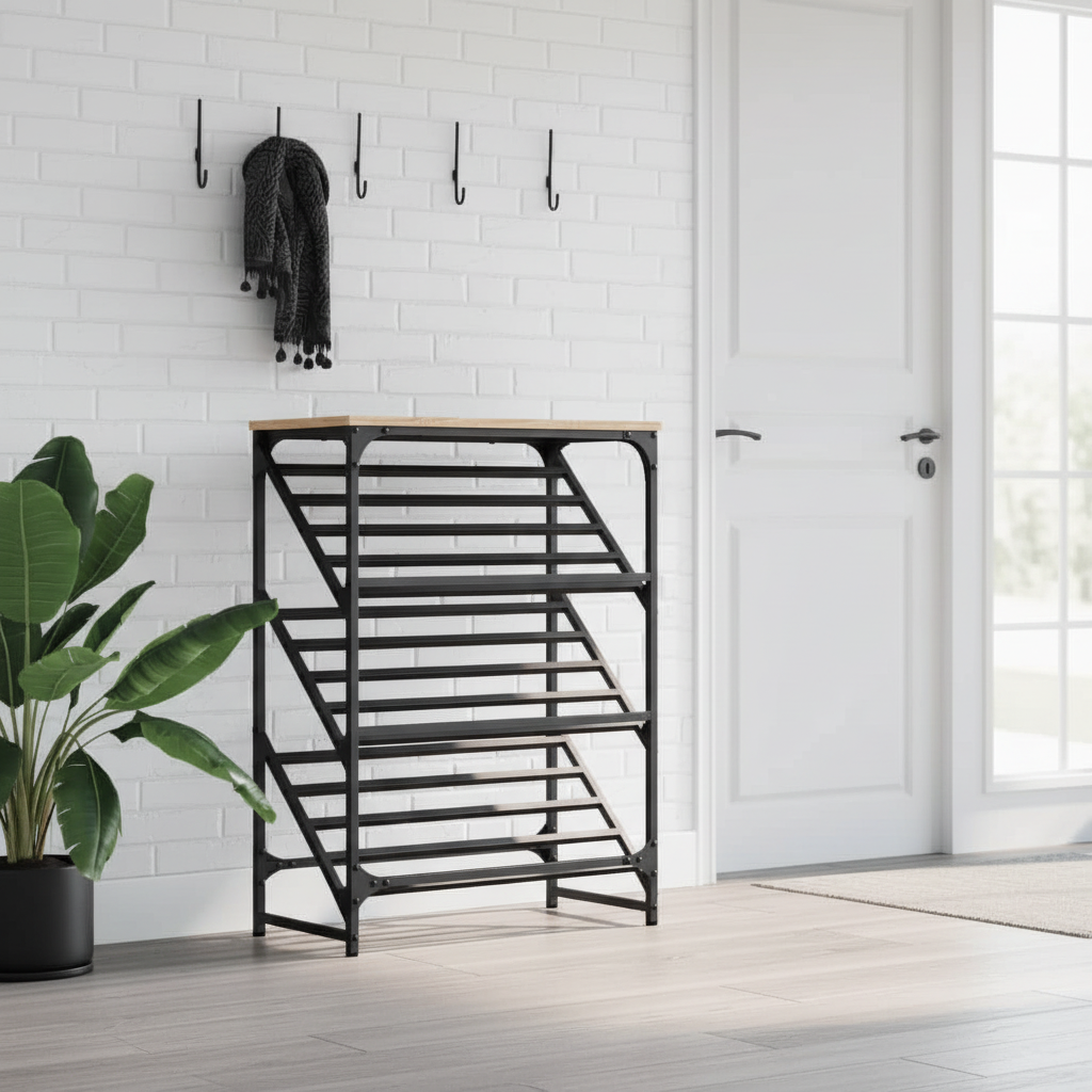 Modern apartment entryway