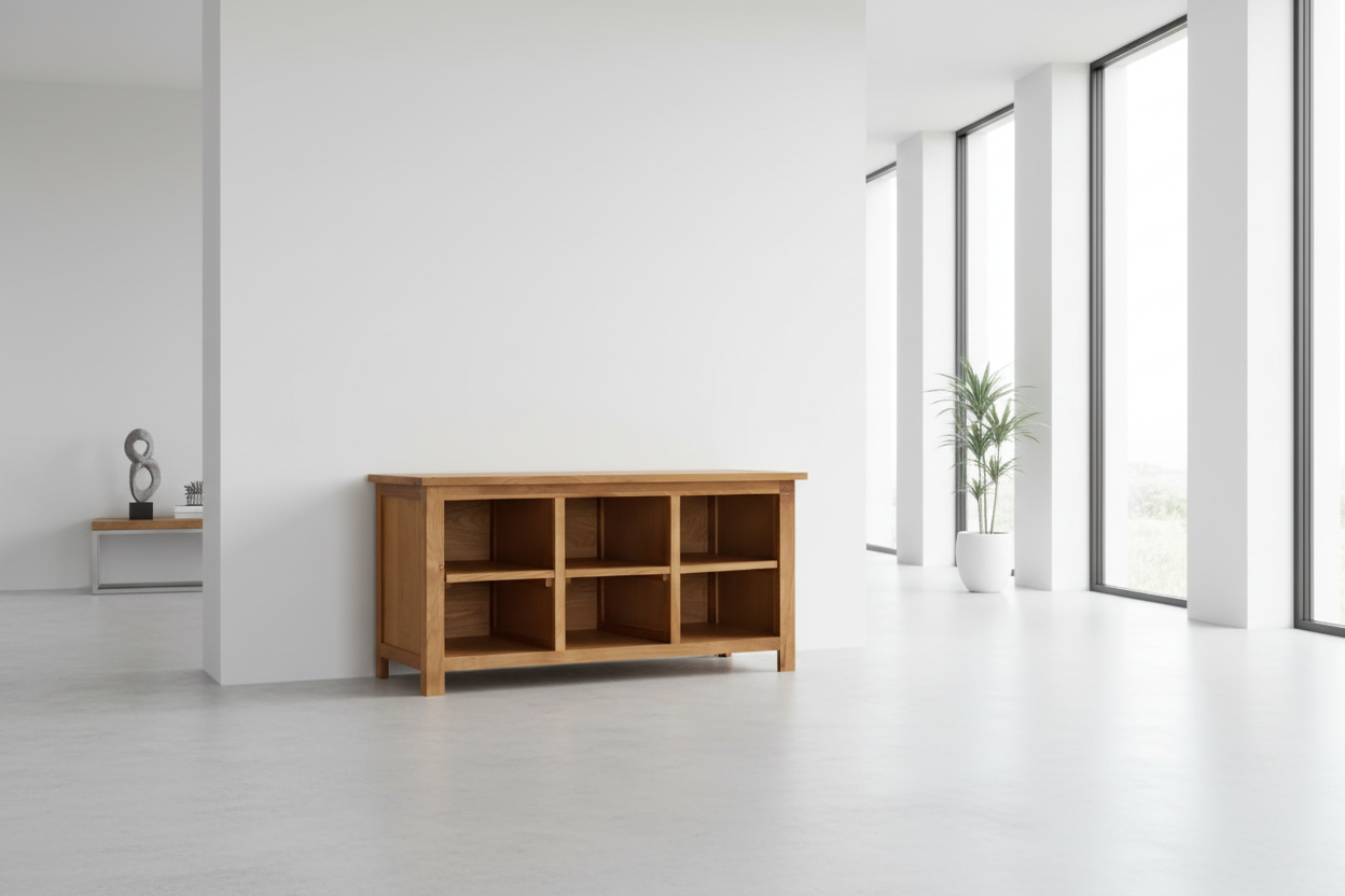 Modern minimalist entryway