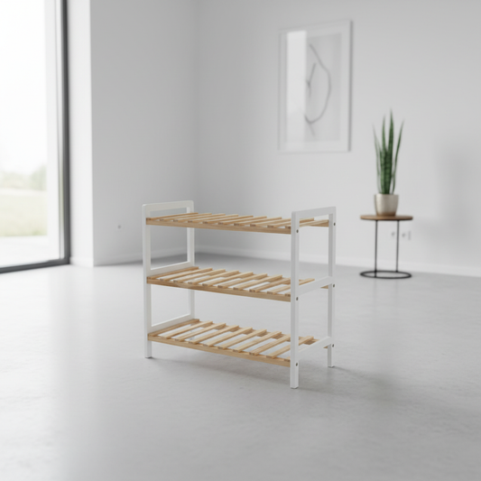 Modern minimalist entryway