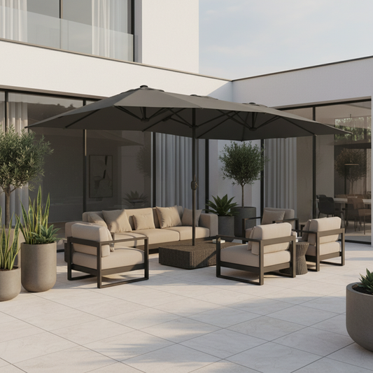 Modern terras lounge