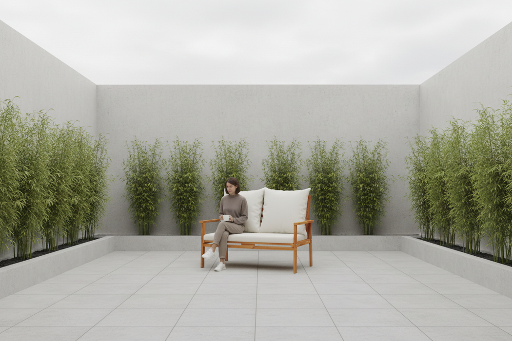 Modern Zen Courtyard