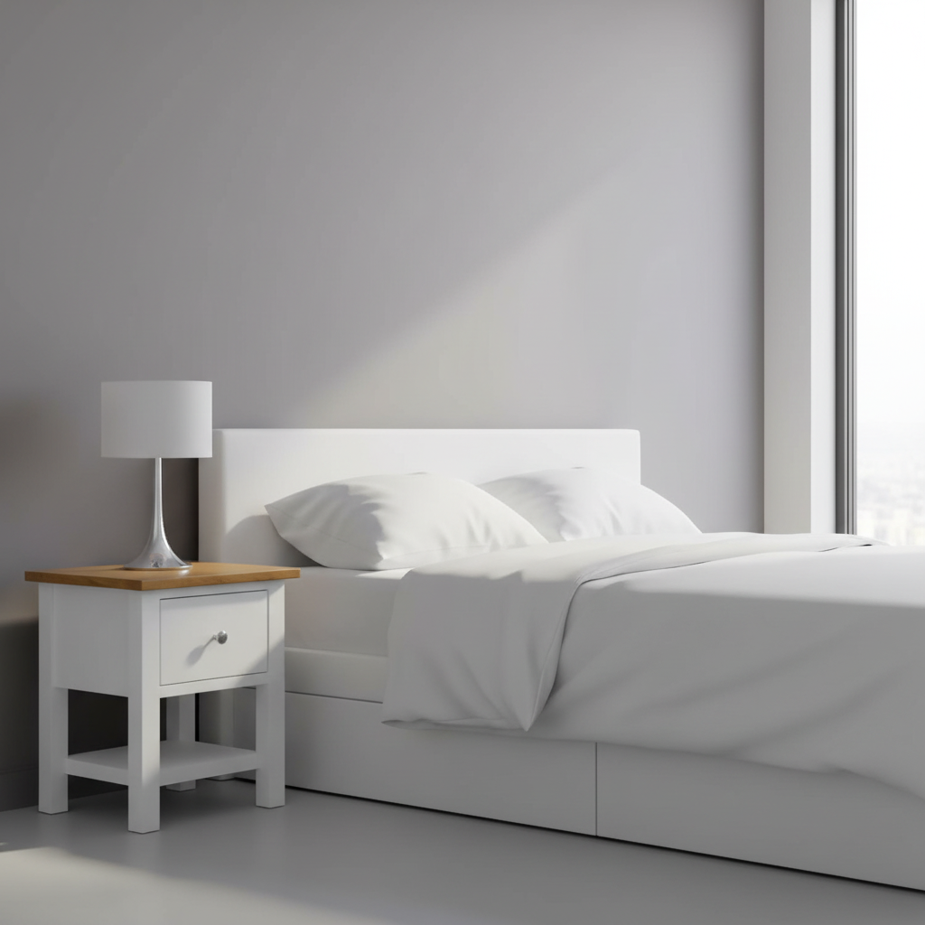 Moderne minimalistische slaapkamer