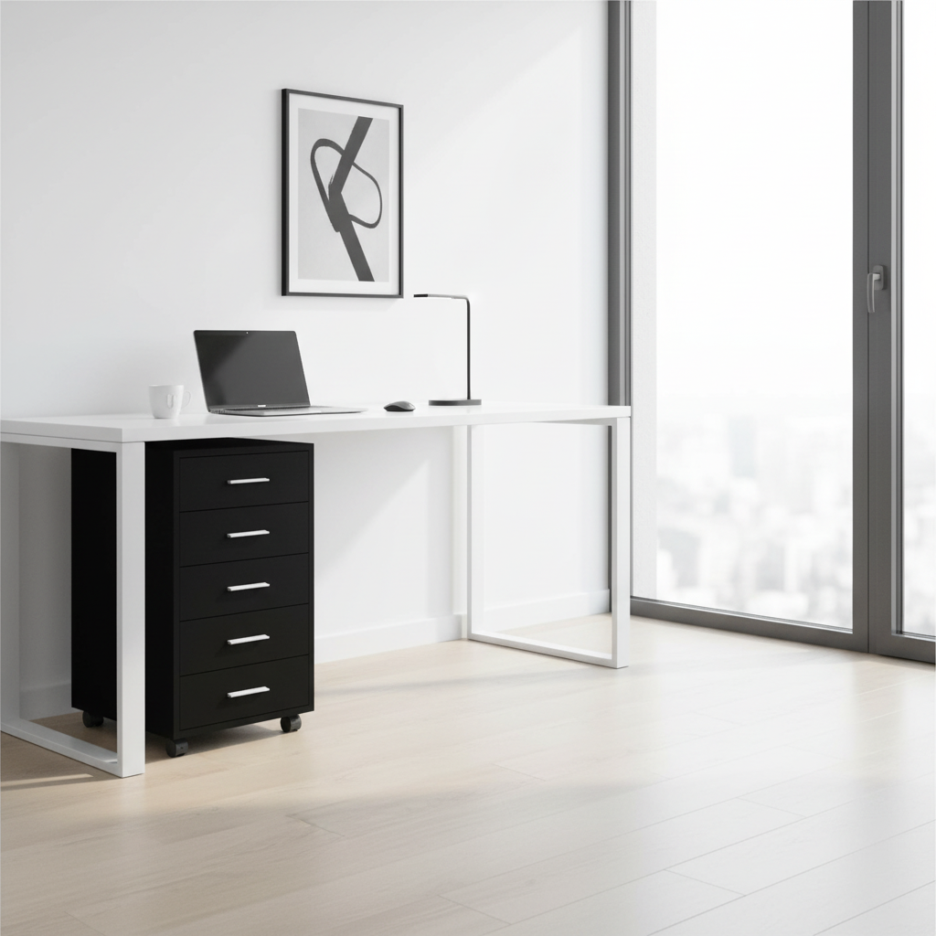 Moderne minimalistische werkruimte