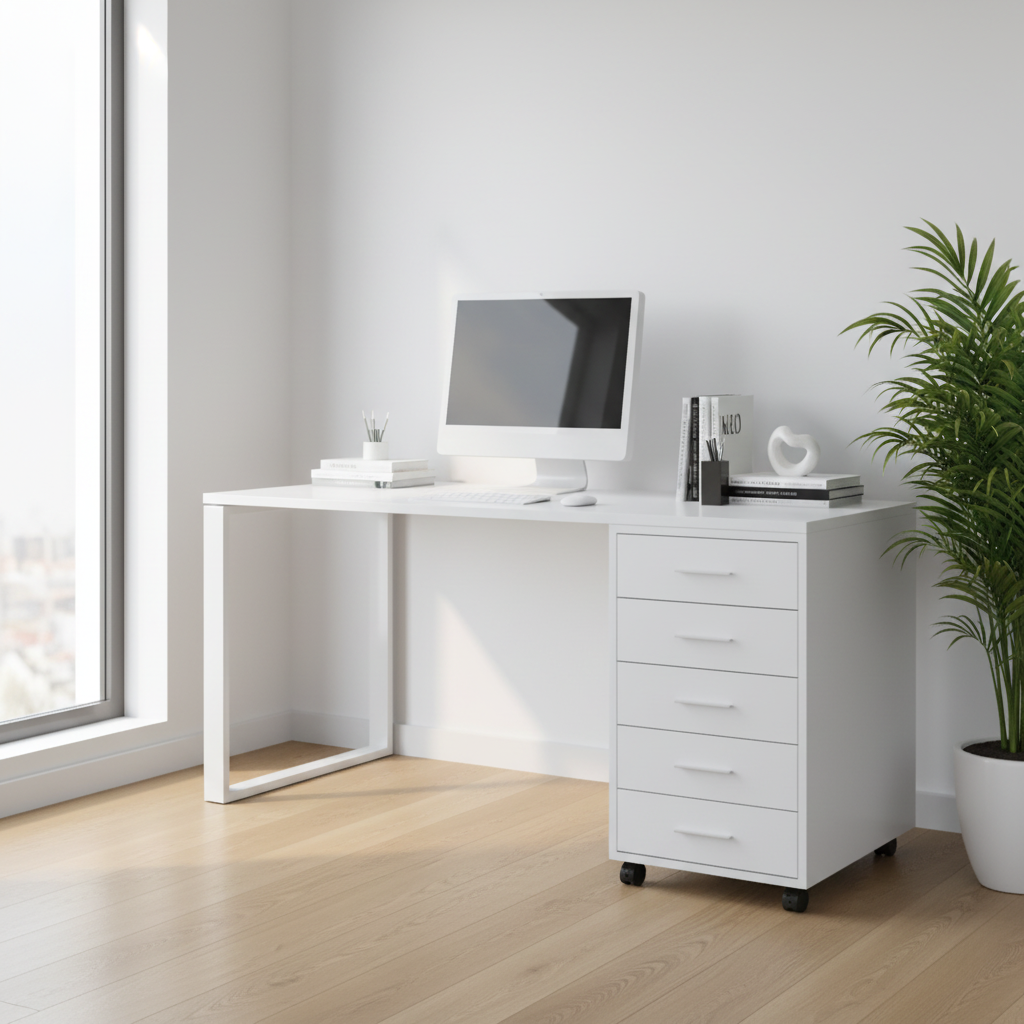 Moderne minimalistische werkruimte