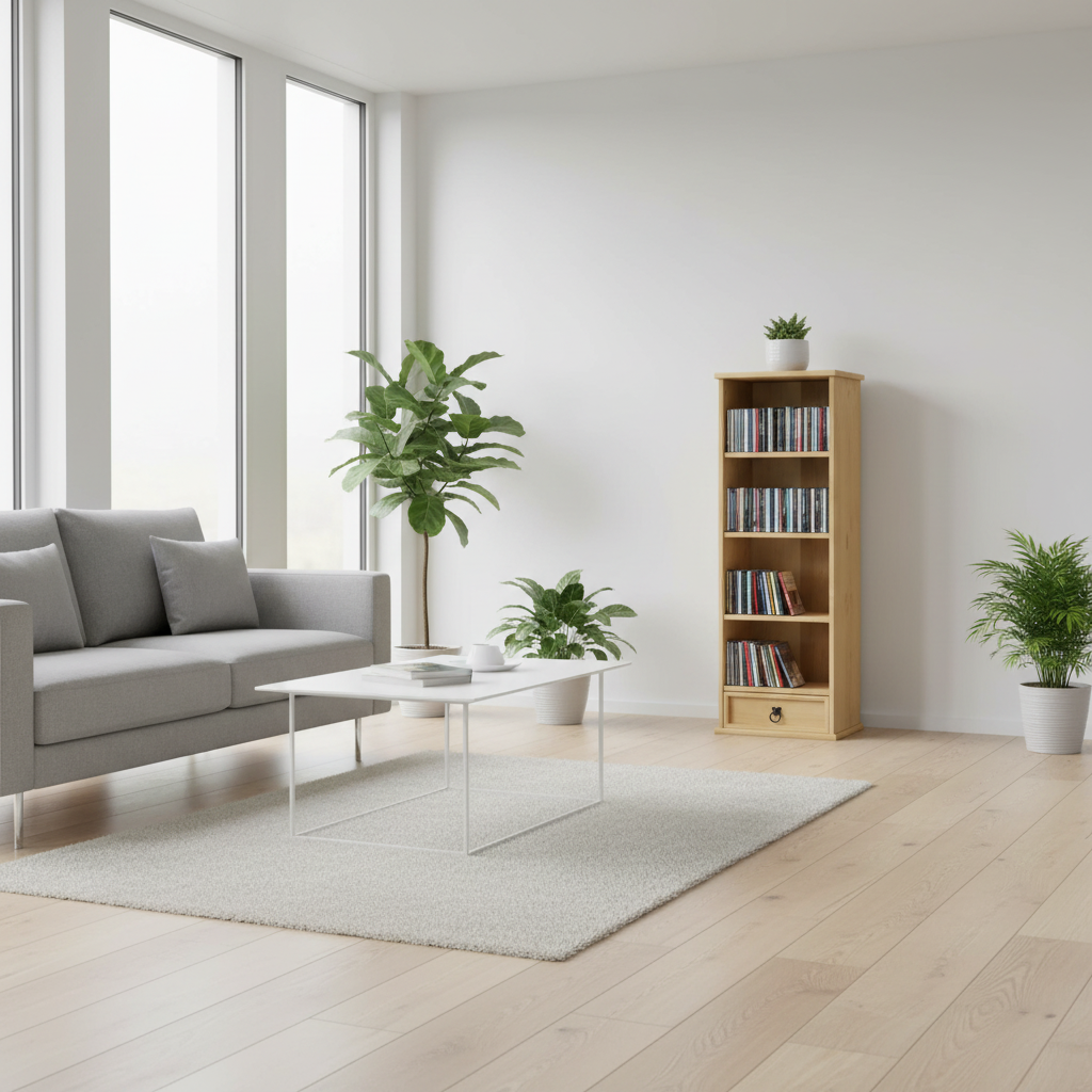 Moderne minimalistische woonkamer