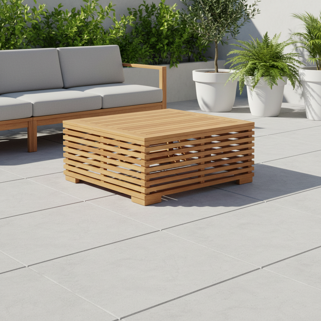 Moderne terras setting