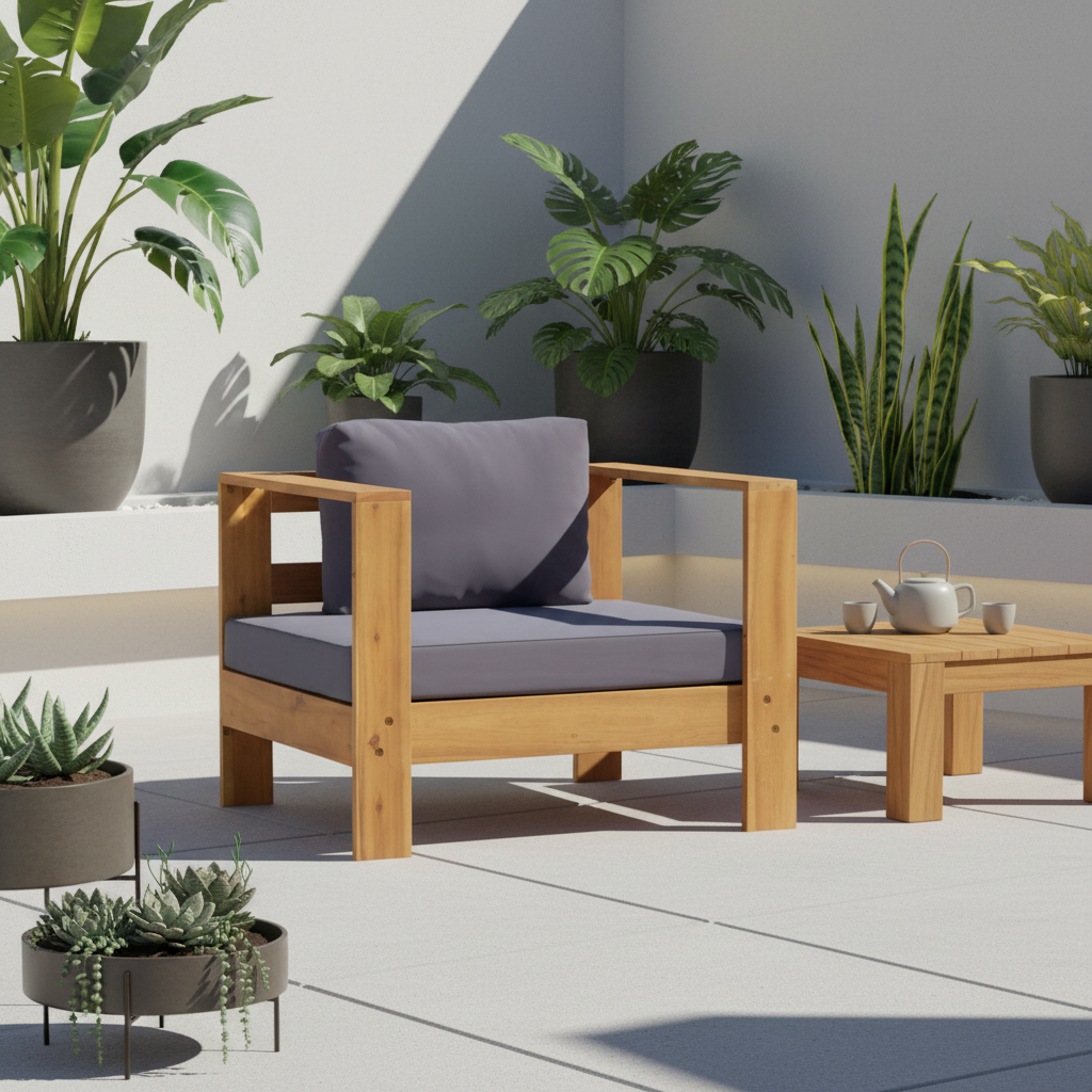 Moderne terras setting