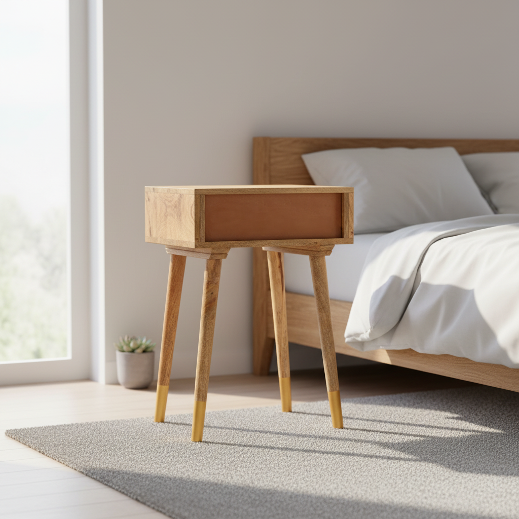 Nachtkastje achterkant exact