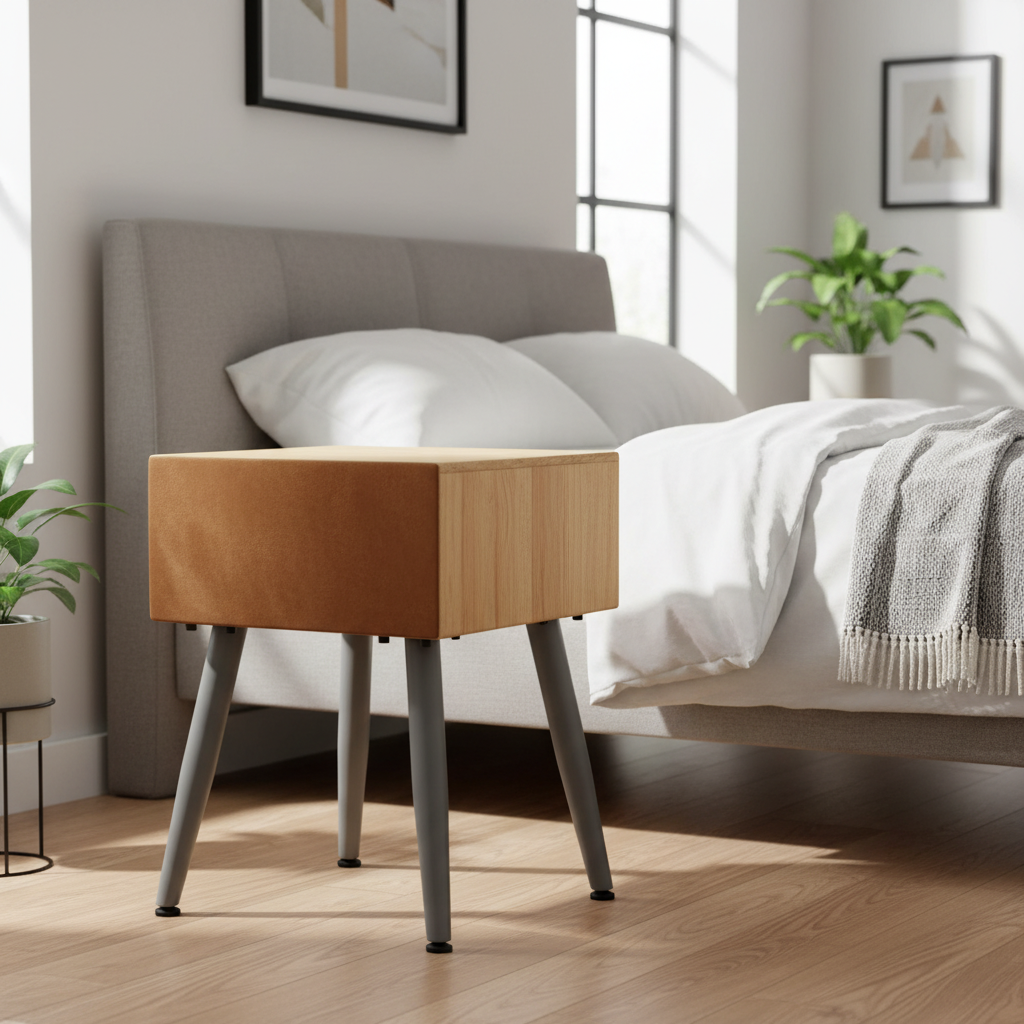 Nachtkastje achterkant