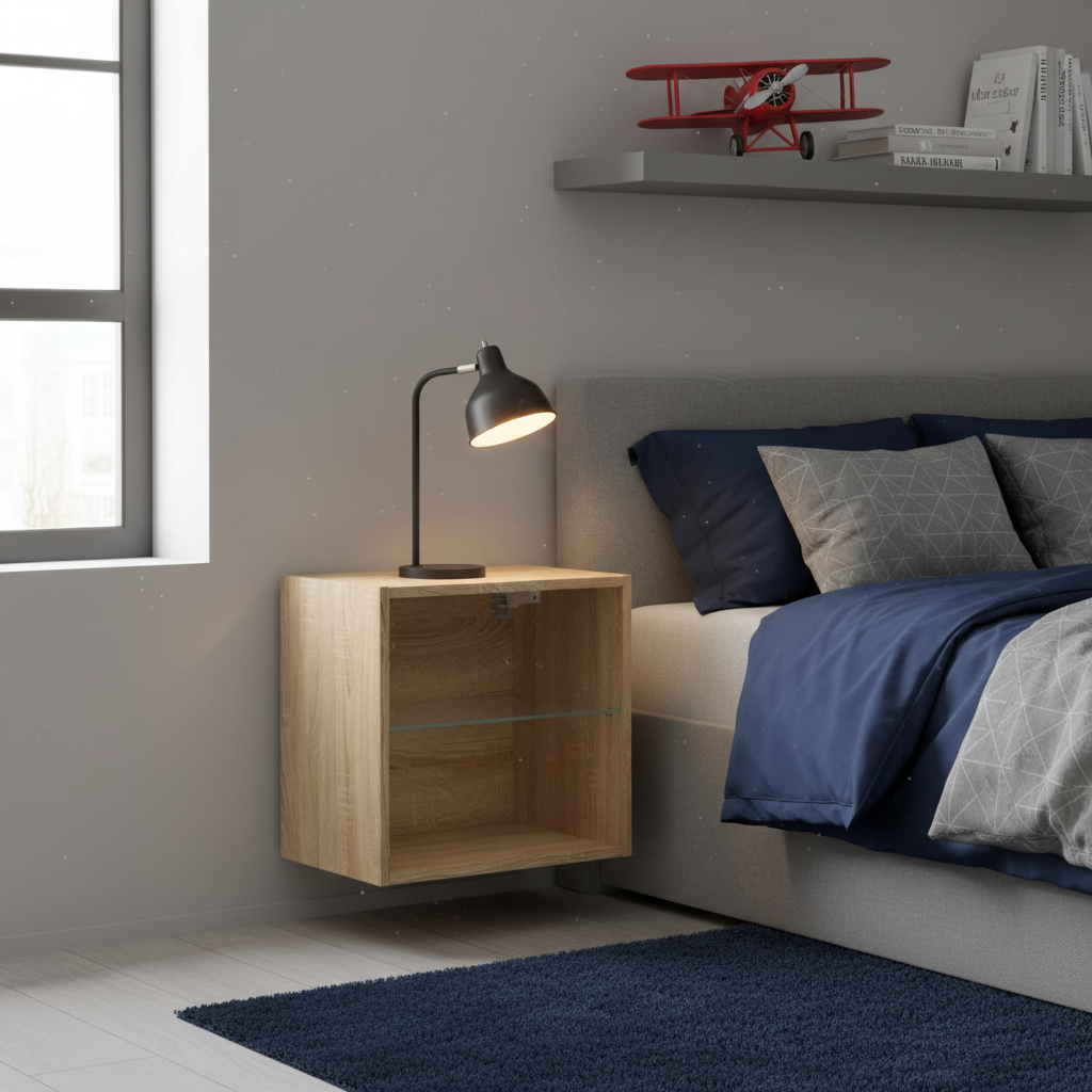 Nachtkastje in jongenskamer