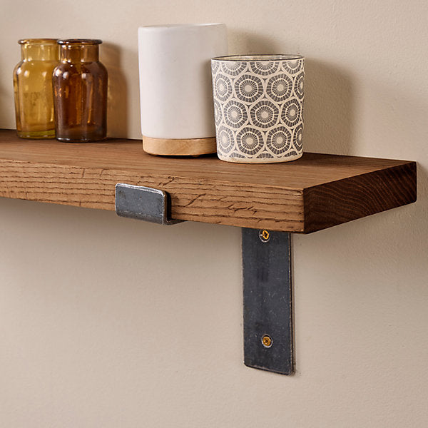 Riva – Rustieke Wandplank van MDF met Melamine Afwerking — afbeelding 2 van 3