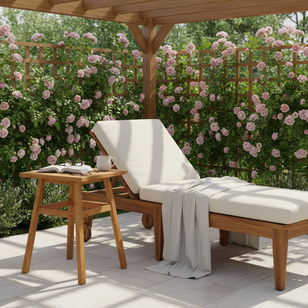 Overdekte patio setting