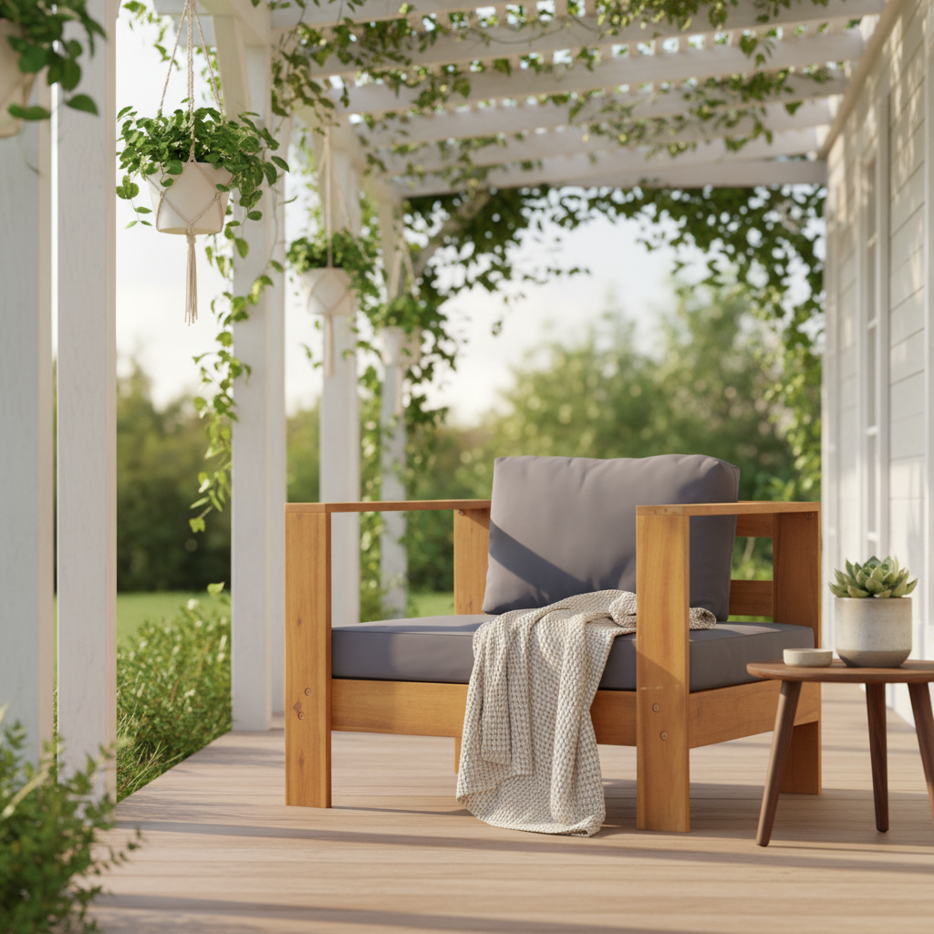 Overdekte veranda setting