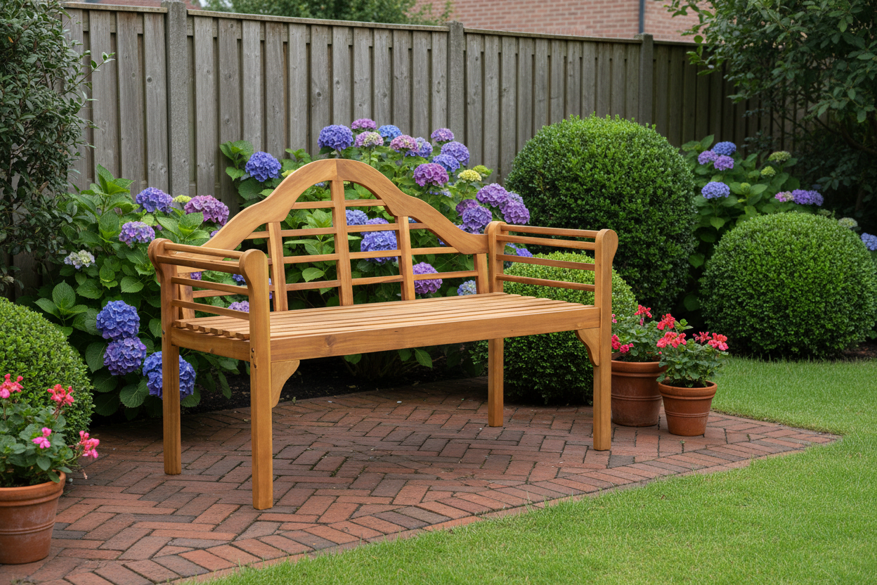 Palmaara in Vlaamse tuin