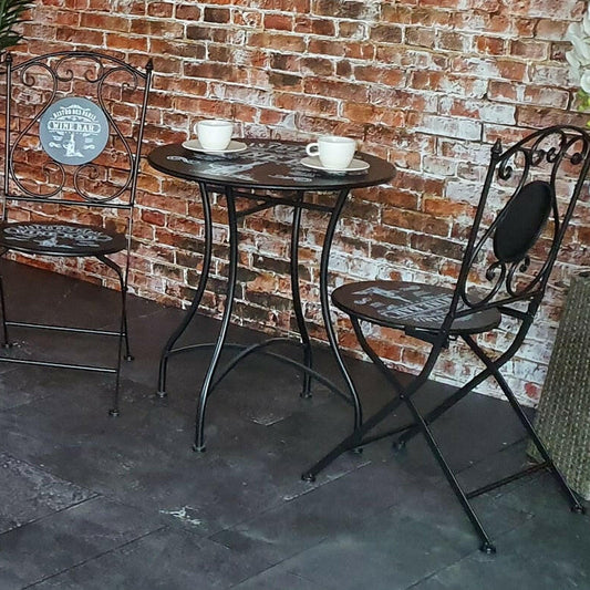 Bistro de Paris zwarte tafel