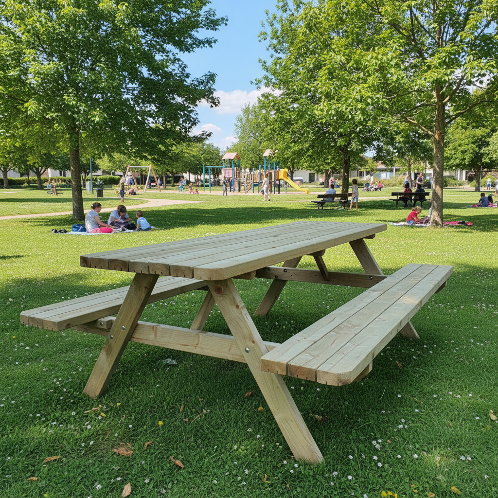 Park setting