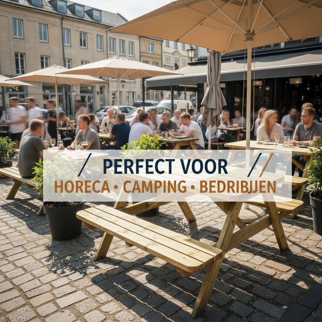 Perfect voor Horeca, Camping, Bedrijven