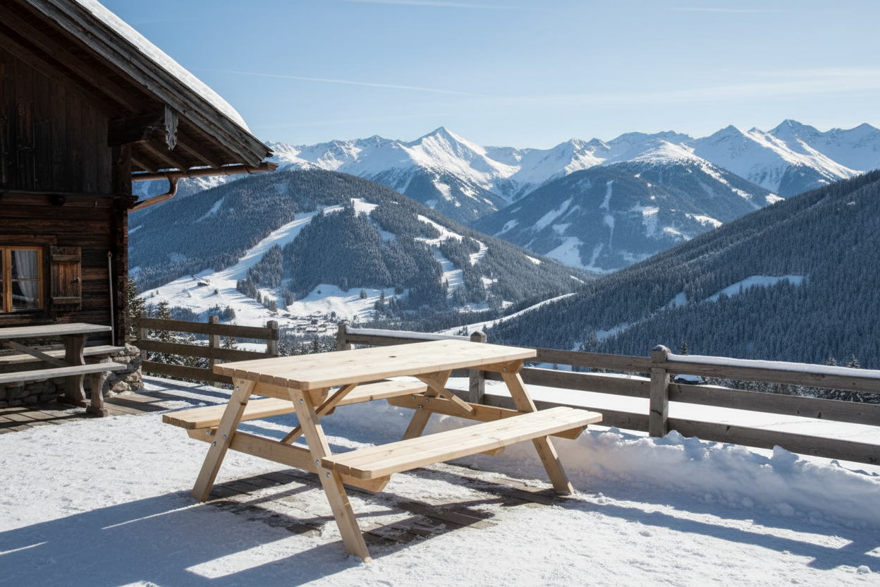 Picknicktafel KING Oostenrijkse Alpen